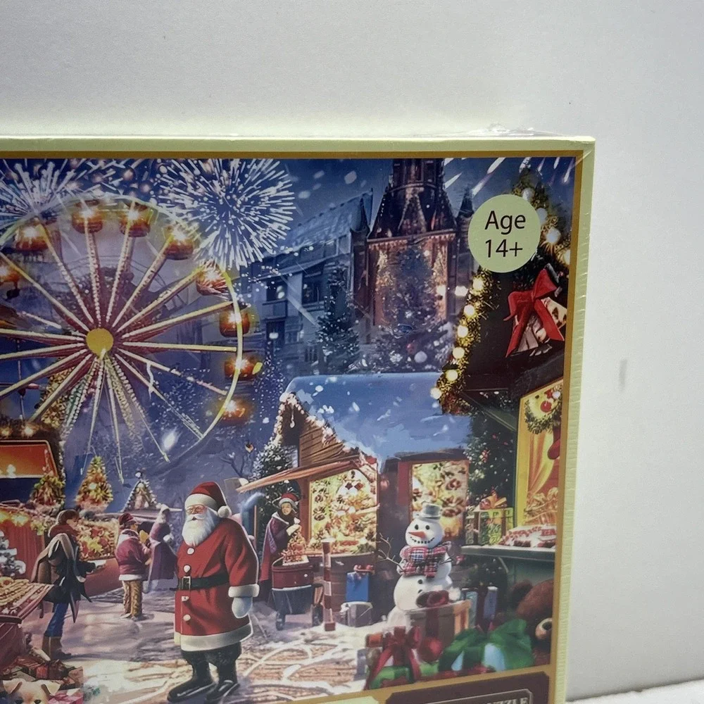 Christmas Advent Calendar Jigsaw Puzzle 1008 Pieces 27.5x19.7 Inch